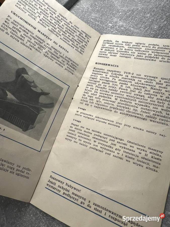 Instrukcja obsługi PRLkomplet napędowy domowej Jasło