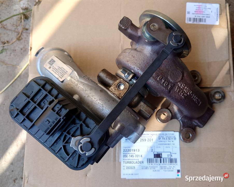 Turbosprężarka 15TFSI 05E145701K Turbosprężarki Motoryzacja Kąck