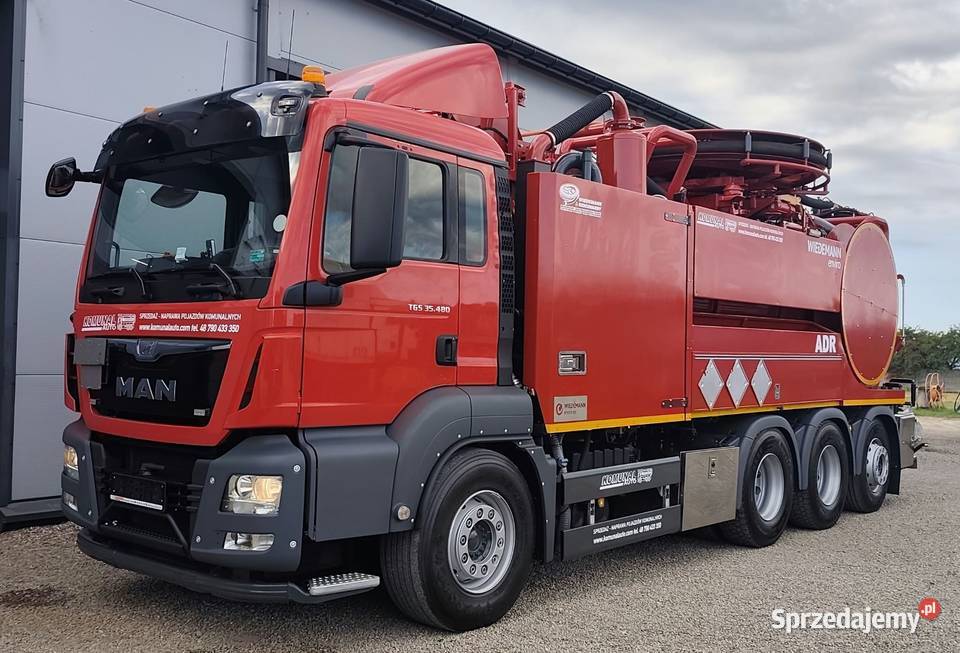 MAN TGS ADR Wiedemann wuko do czyszczenia diesel Brzechów