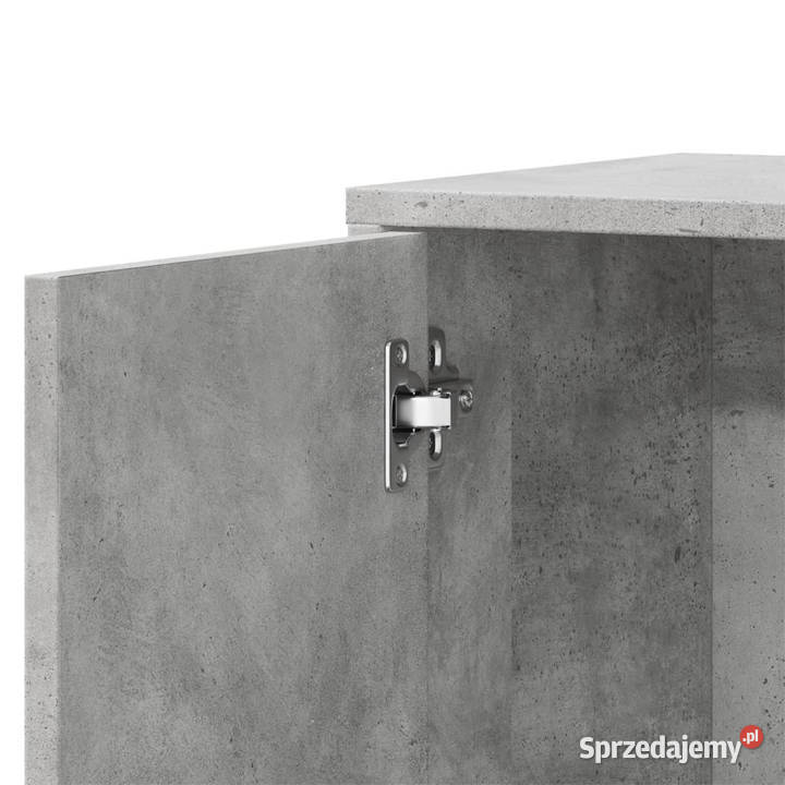 Szafka szarość betonu 60x31x70 materiał Pozostałe
