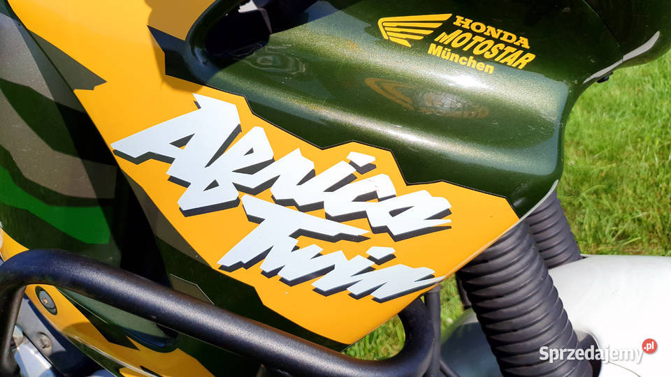Honda XRV 750 Africa Twin RD 07A zadbana dodatki bagażnik Katowice