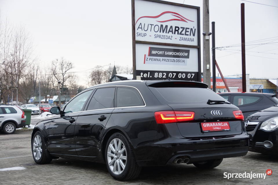 Audi A6 20 TDI CR 177 Klimatronic Biksenon LED komputer pokładowy Nowy Sącz sprzedam