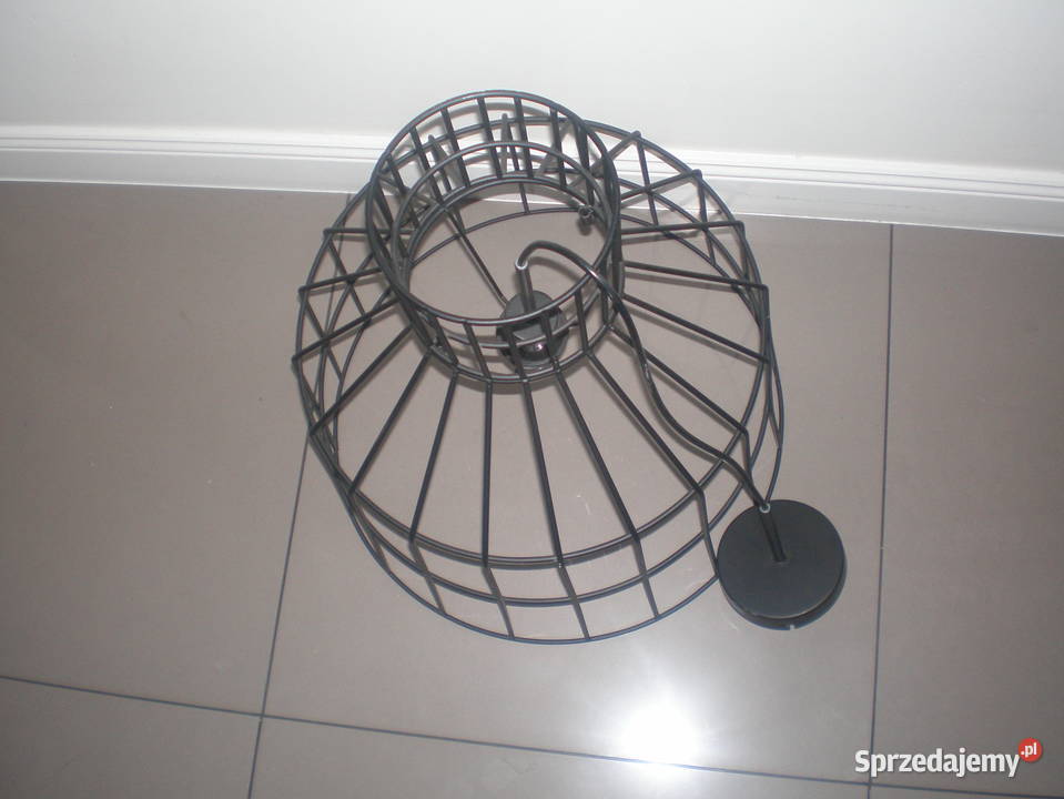 lampa metalowa żyrandol Abażury i klosze Dom i Ogród Rozprza