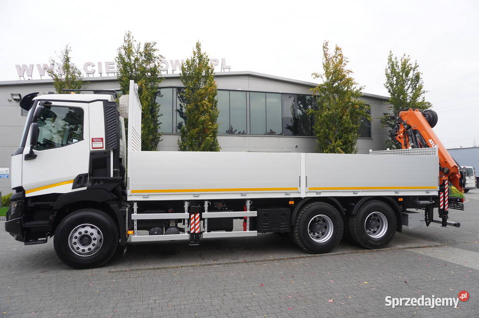 Renault C380 Comfort 6x4 HDS Atlas 1723E Zasięg bezwypadkowy