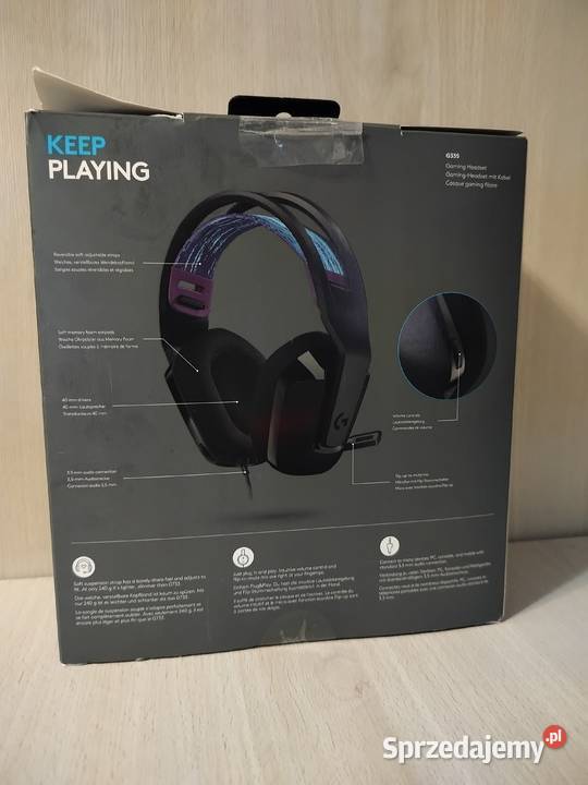 Słuchawki Logitech G335 Grabiszyce Średnie