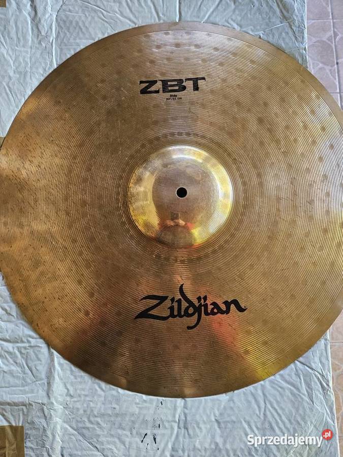 Talerz perkusyjny Zildjian Avedis ZBT ride 20 akustyczne Poznań sprzedam