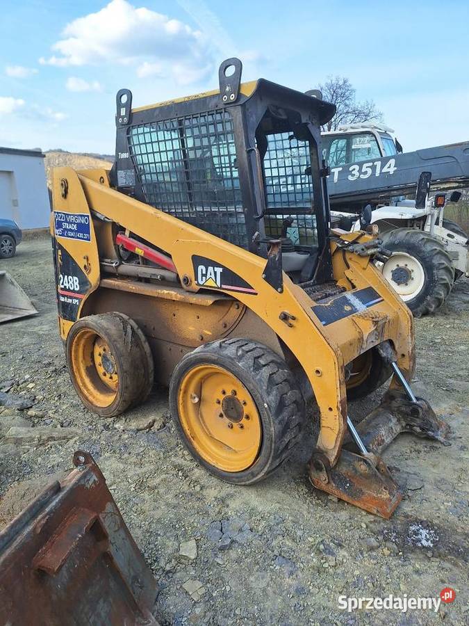 Miniladowarka caterpillar 248b Rok produkcji 2007