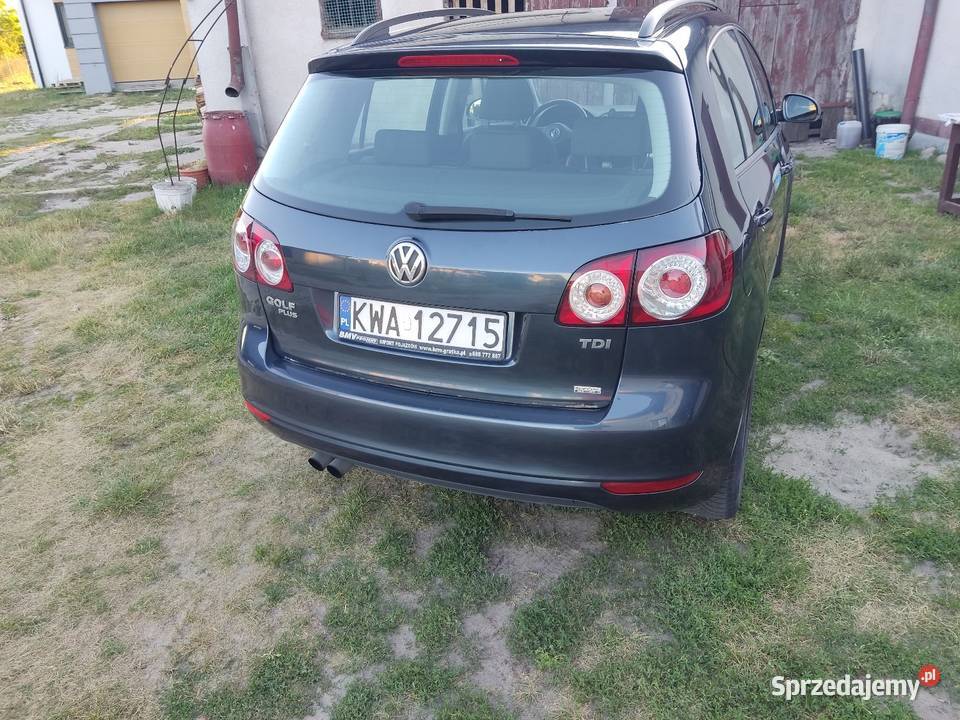 VW Golf plus 2009 20 TDI CR manualna łódzkie Tomaszów Mazowiecki