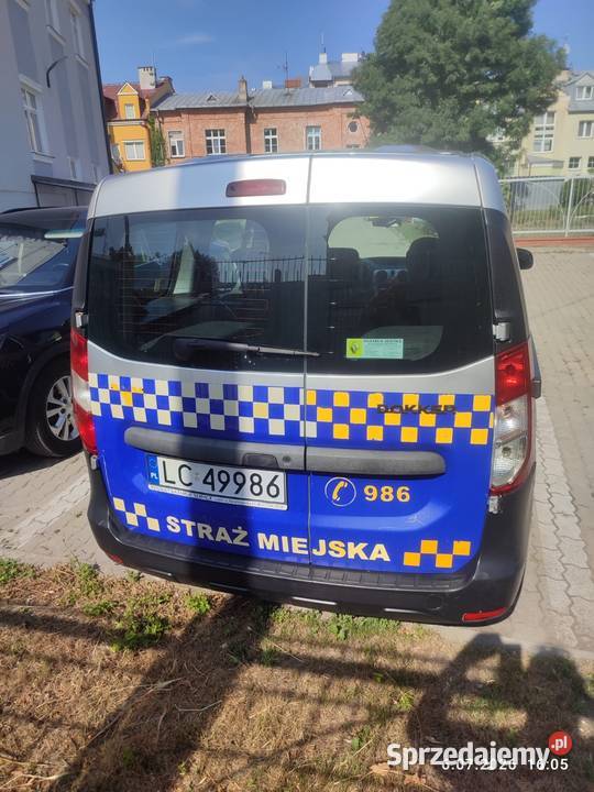 Dacia Dokker 16 Gaz klimatyzacja srebrny lubelskie