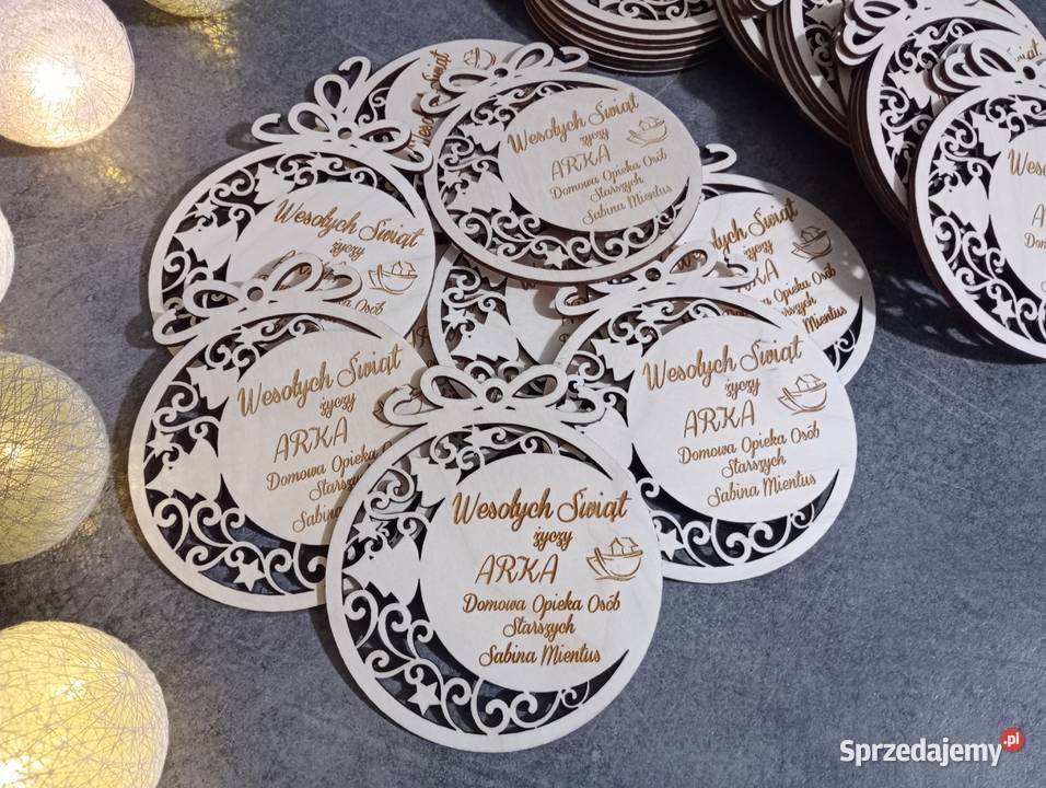 Bombka firmowa logo Stare Siołkowice