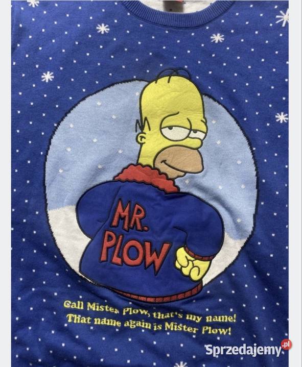 Sweter swiateczny orginalny Simpsonowie Homer Swetry i golfy lubelskie