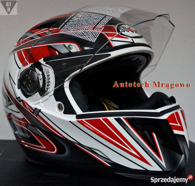 Kask SUOMY integralny z blendą sklep Mrągowo Rozmiar L warmińsko-mazurskie Mrągowo