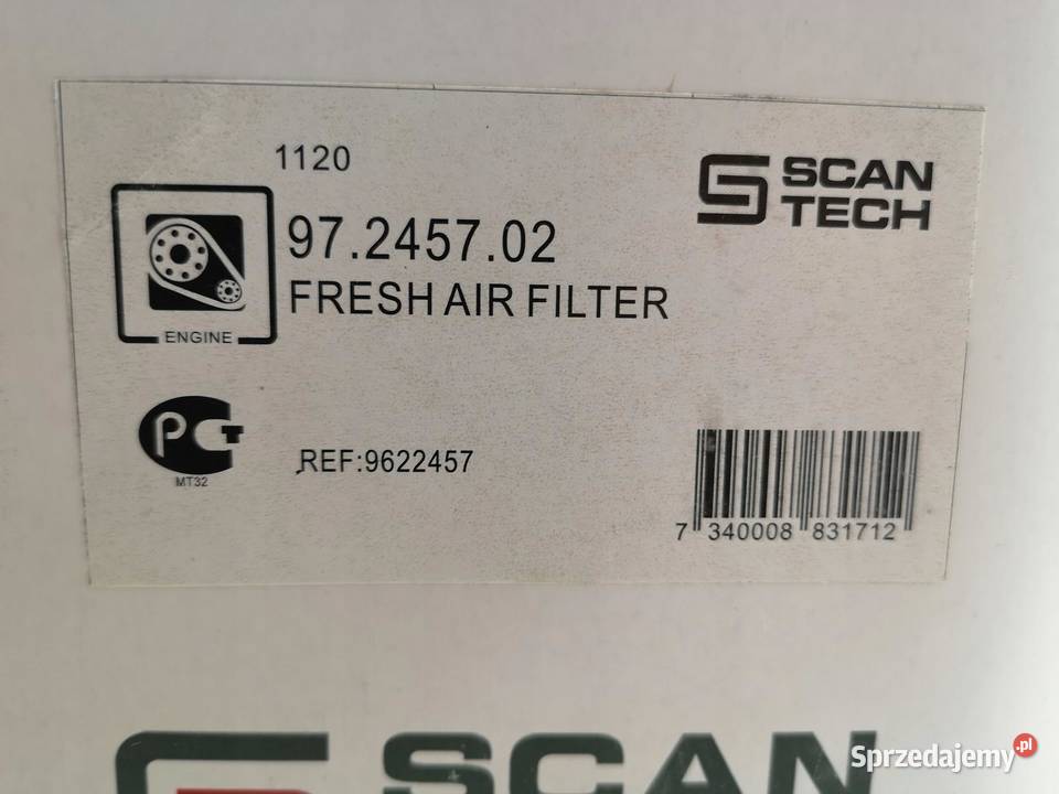 FILTR KABINOWY SAAB 9000 8498 SCANTECH 9622457