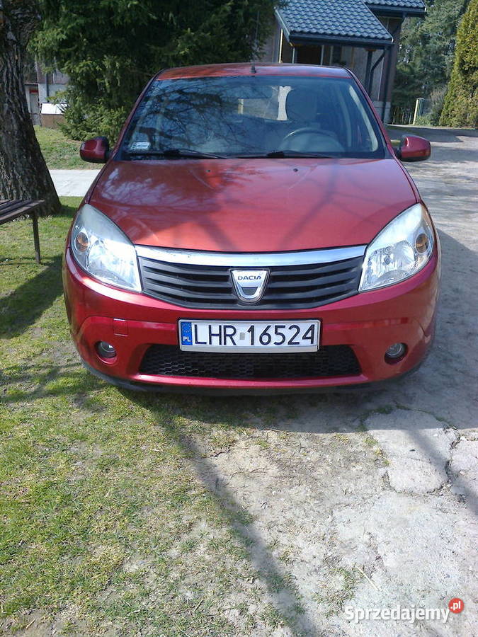 Sprzedam samochód Dacia 15 dci 86 prod 2009 Rok produkcji 2009 Hrubieszów