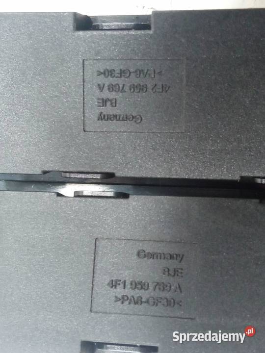 PRZEŁĄCZNIK FOTELA KPL LEWY PRAWY 4F1959769A Motoryzacja