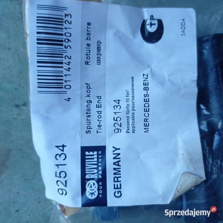 Mercedes końcówki drążka Piekary Śląskie