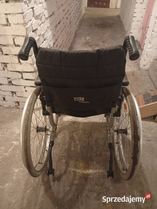 Wózek inwalidzki vitae care premium Sprzęt rehabilitacyjny i ortopedyczny śląskie Siemianowice Śląskie
