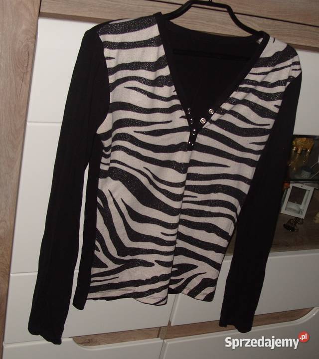 Bluzeczka wzór Zebra OXYD r SM Rozmiar 36(S) Rawicz