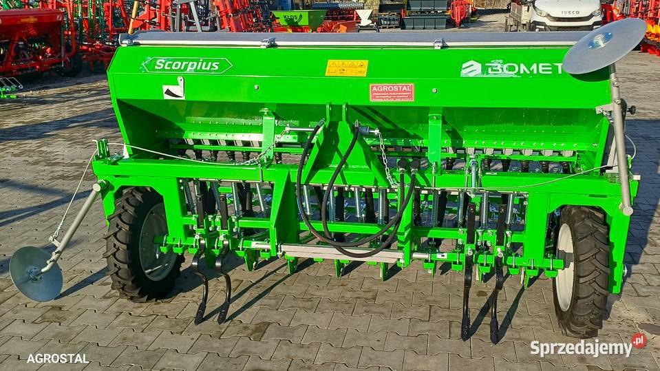 Siewnik zbożowy BOMET AGROMASZ MEPROZET AGROSTAL