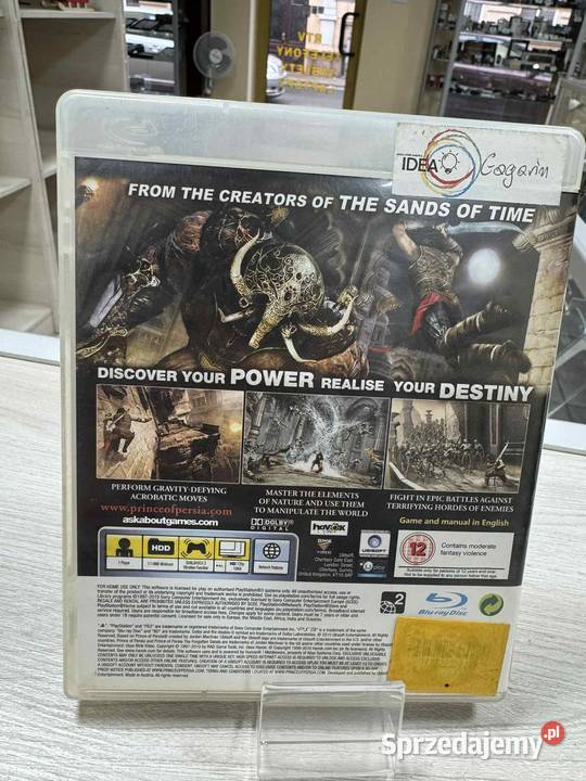 Gra Prince of Persia The Forgotten Sands 3 Sony Playstation 3