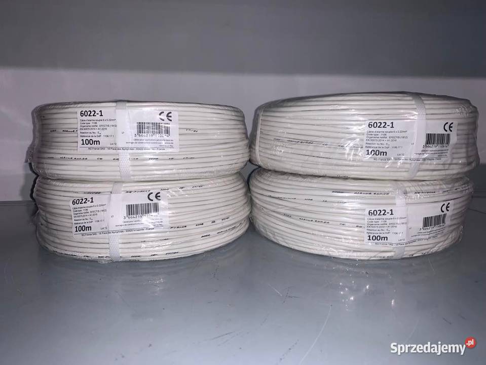 Przewód alarmowy 6 x 022mm2 ekran Warszawa
