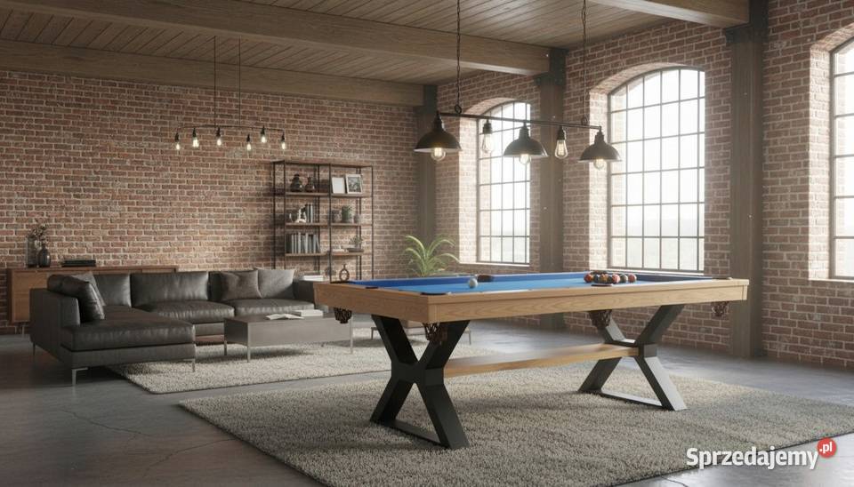 Nowoczesny Stół Bilardowy Loft 3w1 FaBil PIGI Krzyżowice