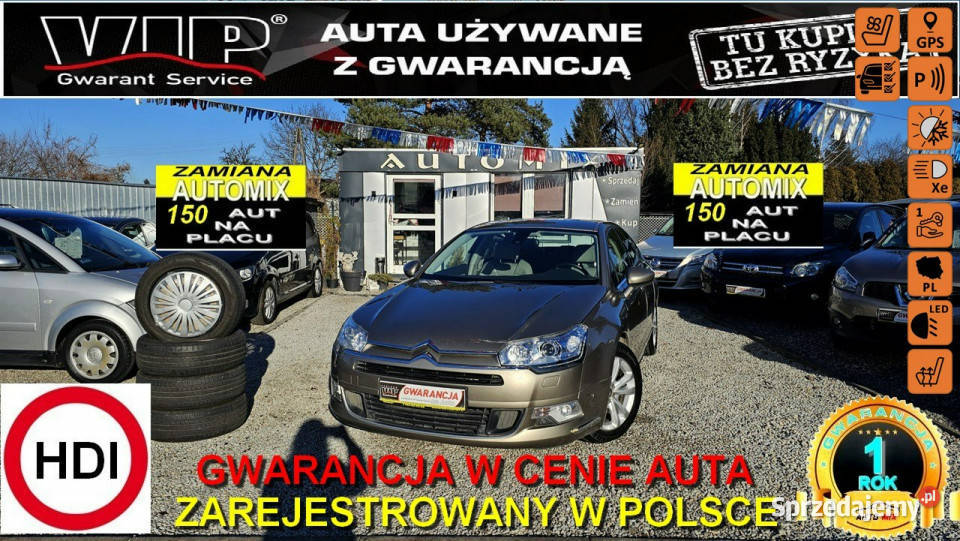 Citroen C5 SPRZEDANY 20 DIESEL Salon 1 wł dolnośląskie Świdnica