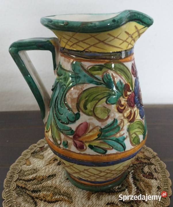Wazonik włoski ręcznie robiony wielkopolskie Krotoszyn sprzedam