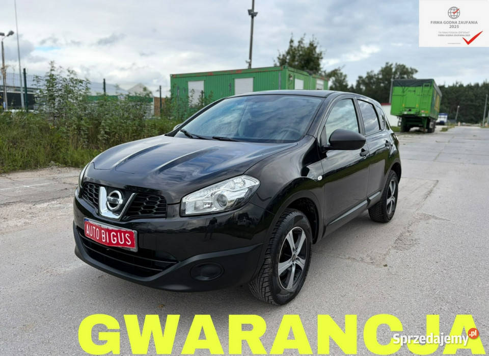 Nissan Qashqai super stan 1 własciciel I elektryczne lusterka Qashqai Lębork