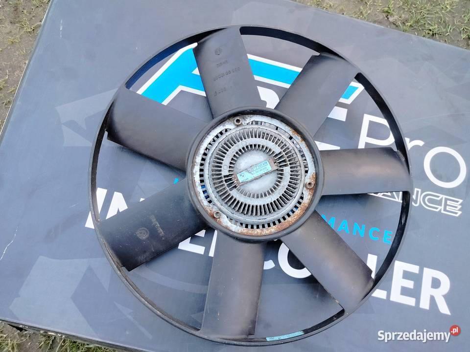 Wiatrak wiskoza bmw e39 e34 e36 diesel komplet silniki kompletne łódzkie Aleksandrów Łódzki