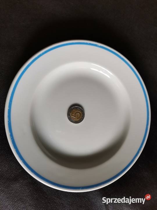 Stary talerz porcelana kantynowa III Rzesza Siemianowice Śląskie