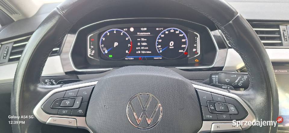 Wv Passat B8 DSG z 2022r SALON POLSKA welurowa tapicerka Lelów sprzedam
