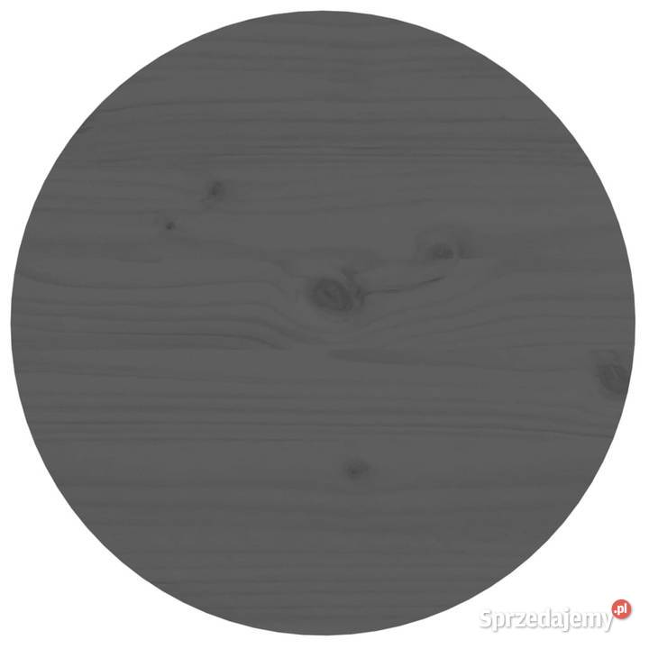 Stolik kawowy szary 55x60 lite drewno sosnowe Warszawa