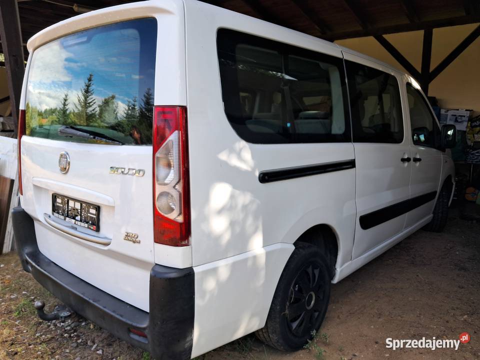 Fiat Scudo 8 osobowy 2011 Scudo pomorskie Jabłówko