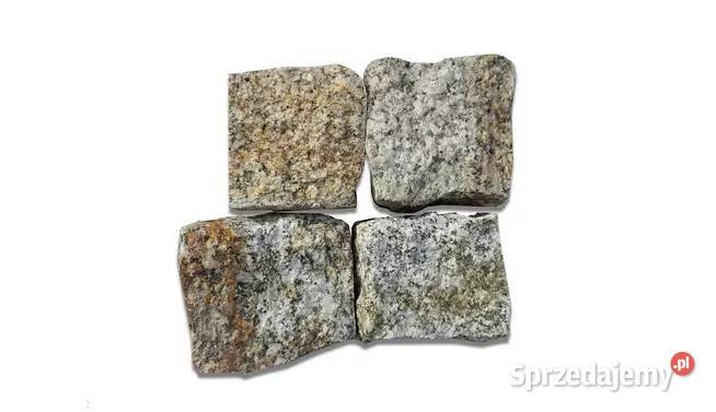 Kostka granitowa szaro ruda 811 kamień naturalny Zielonki sprzedam