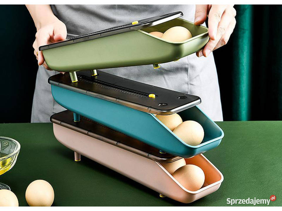 Pojemnik na jajka do lodówki organizer kuchenny Gdynia
