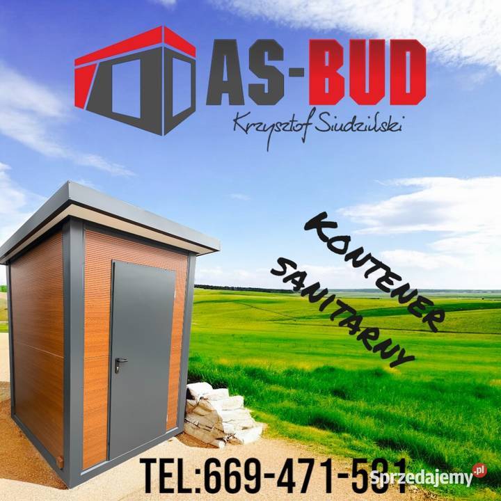 Kontener sanitarny łazienka camping prysznic WC sprzedam