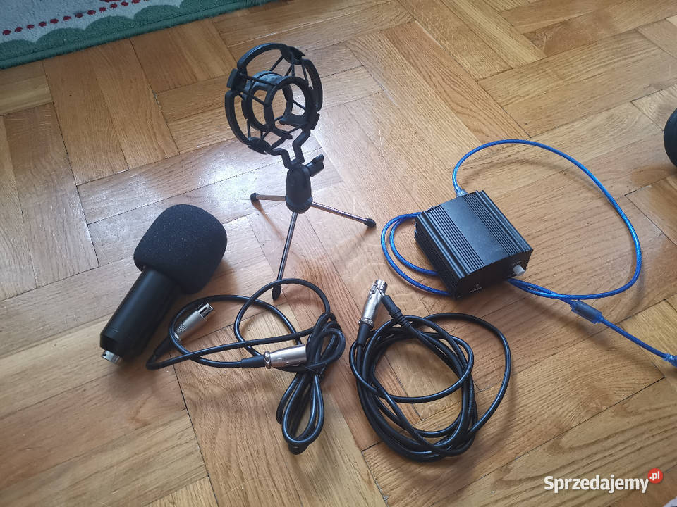 MIKROFON POJEMNOŚCIOWY ze wzmacniaczem ZESTAW małopolskie