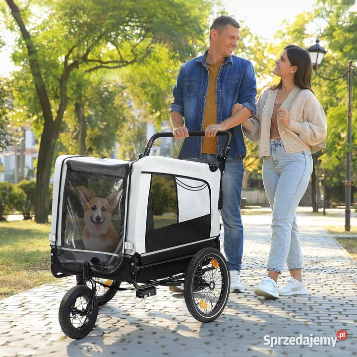 Przyczepka rowerowa psa YITAHOME Oxford 600D małopolskie Jadowniki