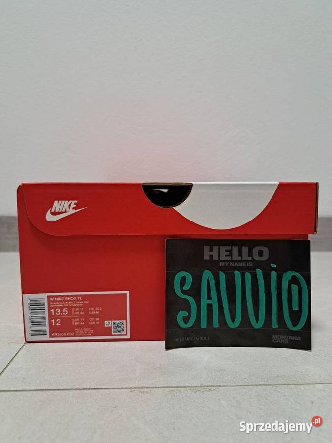 Buty Nike Shox TL 46 biały Nowy Sącz sprzedam