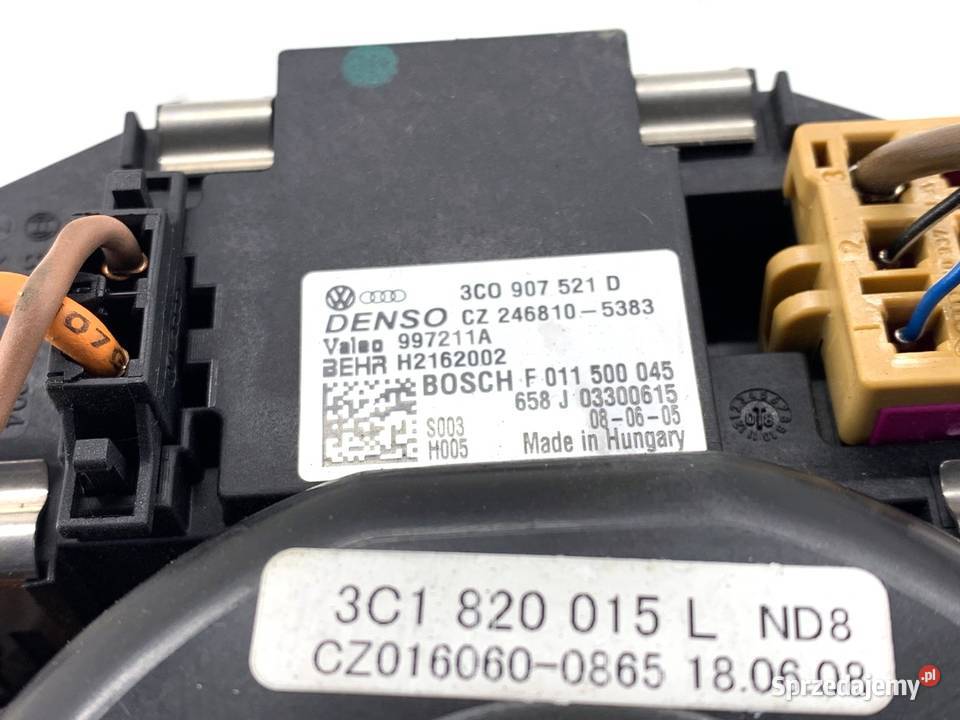 DMUCHAWA NAWIEWU VW TIGUAN 3C1820015L WENTYLATOR sprzedam