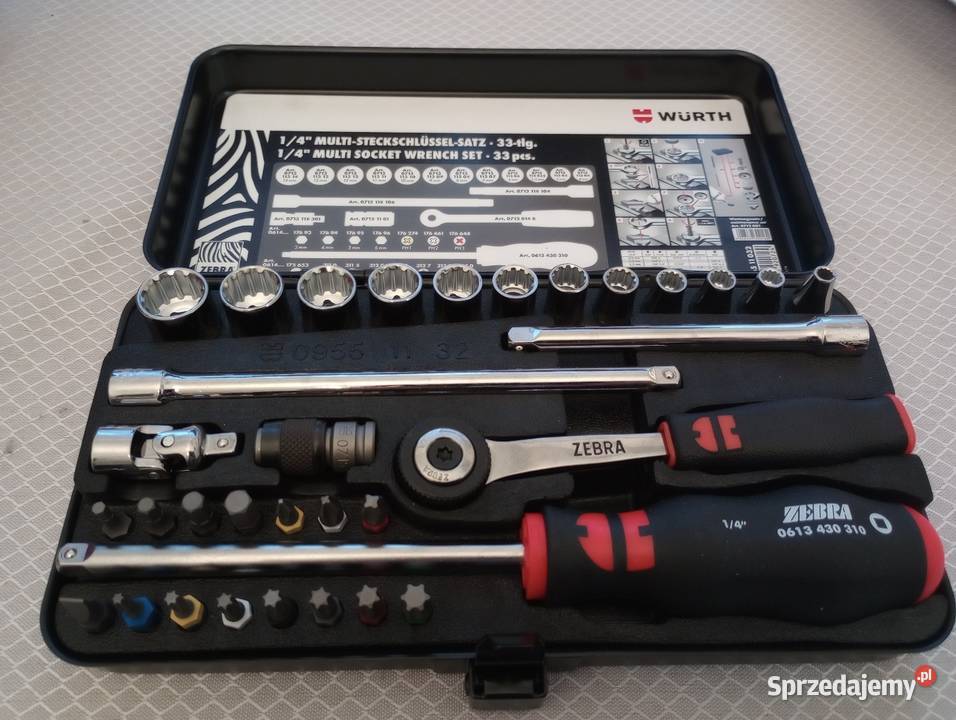 Zestaw nasadek 14 Wurth Dom i Ogród Głogów