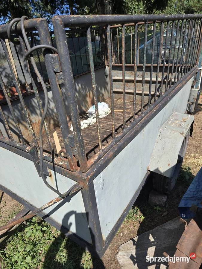 Przyczepka traktorowa zarejestrowana kujawsko-pomorskie Mogilno