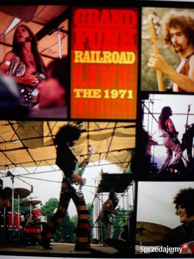 Niezapomniane koncerty GRAND FUNK Live The 1971 1 płyta Rzeszów sprzedam