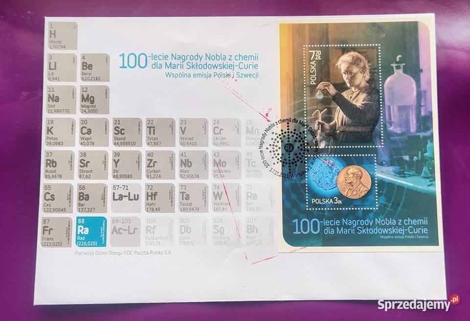 Kolekcjonerska koperta FDC z 2011 r Rarytas Pocztówki i karty telefoniczne Pruszków