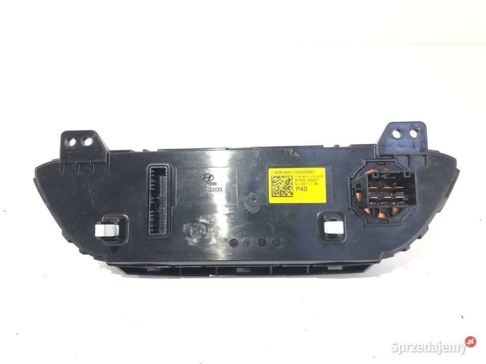 PANEL STEROWANIA NAWIEWU HYUNDAI i30 97250G4001
