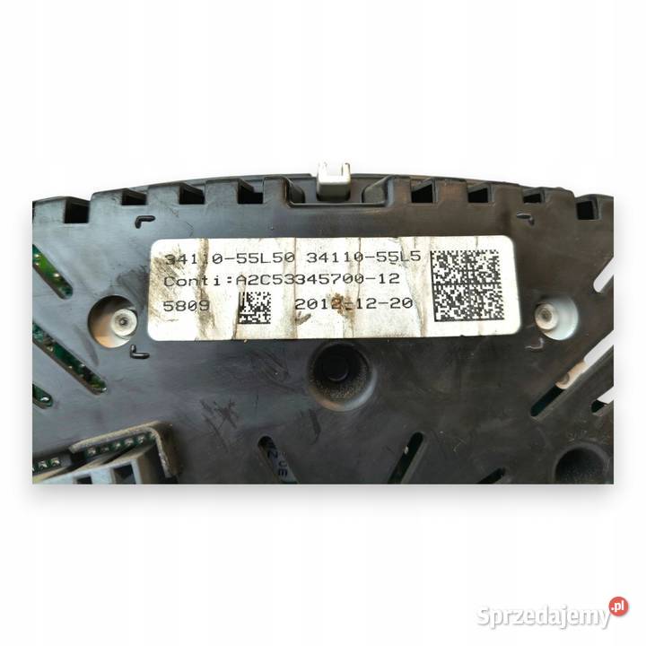 LICZNIK ZEGARY 3411055L5 Suzuki SX4 Sedici 20 Liczniki i zegary Chełm sprzedam