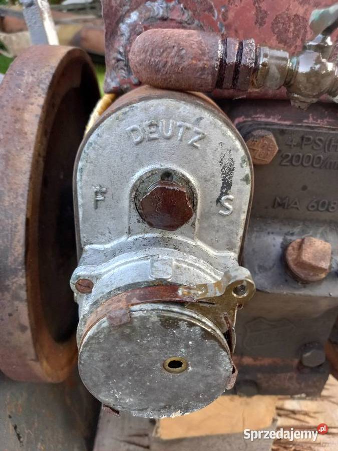 Silnik stacjonarny Deutz Otto M 608 zabytkowy dolnośląskie Legnica