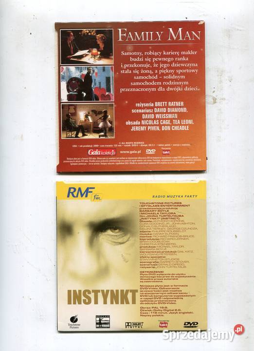 Family Man Instynkt 2 Filmy DVD Szczecin