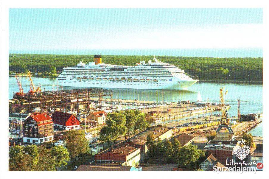 Pocztwk Litwa Kłajpeda widok 2016 Gliwice